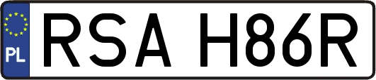 RSAH86R