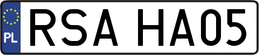 RSAHA05