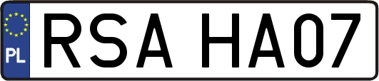 RSAHA07