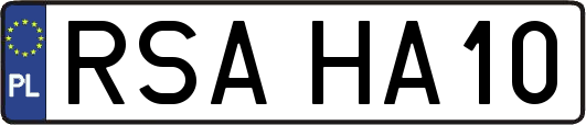 RSAHA10