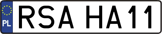 RSAHA11