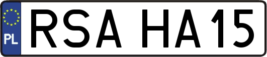 RSAHA15