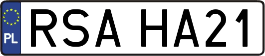 RSAHA21