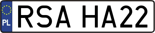RSAHA22