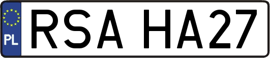 RSAHA27
