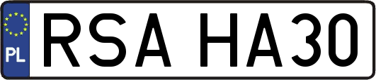 RSAHA30