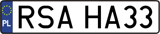RSAHA33