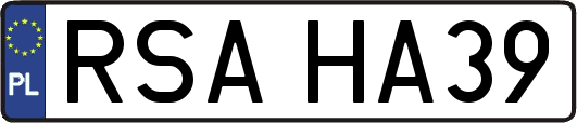 RSAHA39