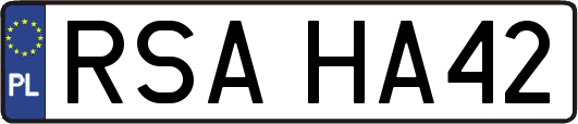 RSAHA42