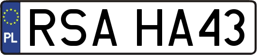 RSAHA43