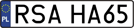 RSAHA65