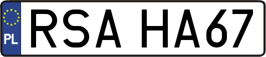 RSAHA67