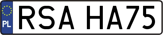 RSAHA75