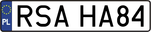 RSAHA84