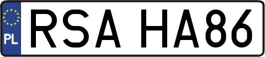 RSAHA86