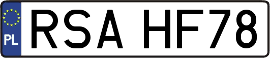 RSAHF78
