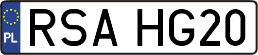 RSAHG20