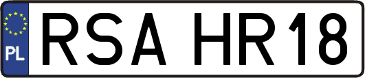 RSAHR18
