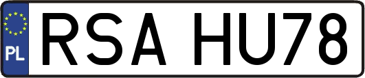RSAHU78