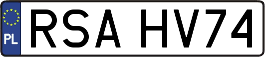 RSAHV74