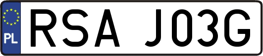 RSAJ03G