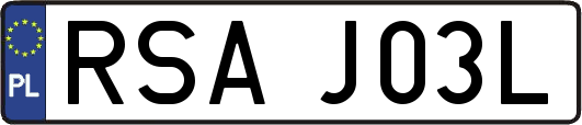 RSAJ03L
