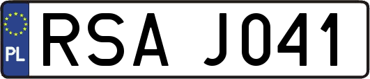 RSAJ041