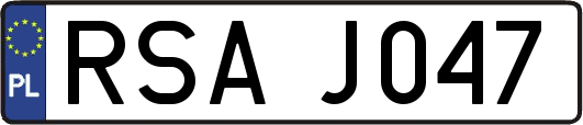 RSAJ047