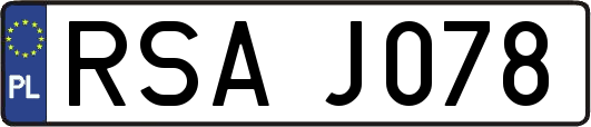 RSAJ078