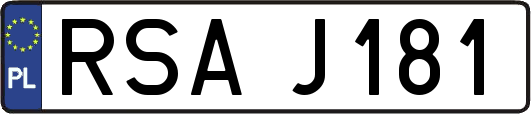 RSAJ181