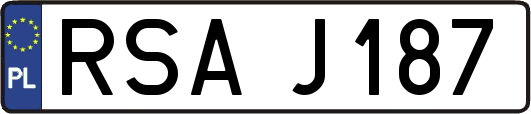 RSAJ187