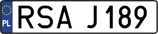 RSAJ189