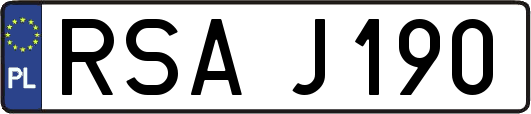 RSAJ190
