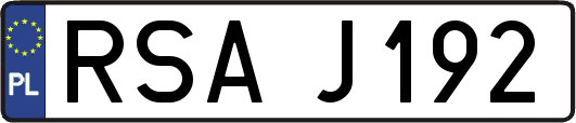 RSAJ192