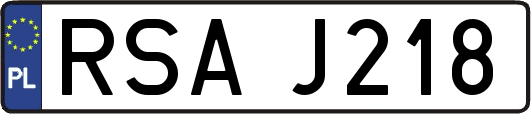 RSAJ218
