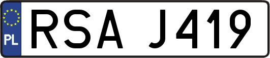 RSAJ419