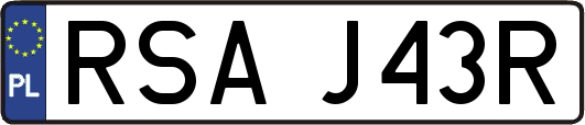 RSAJ43R