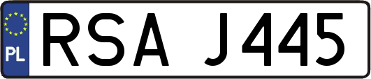 RSAJ445