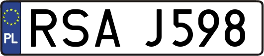 RSAJ598