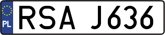 RSAJ636