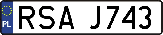 RSAJ743