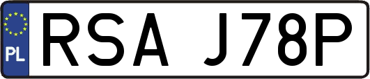 RSAJ78P