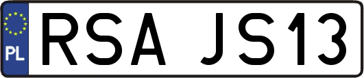 RSAJS13