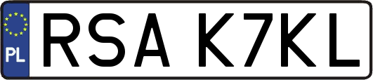 RSAK7KL