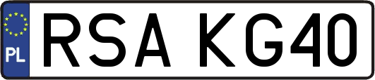 RSAKG40