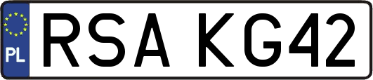 RSAKG42