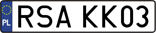 RSAKK03