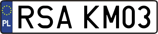 RSAKM03