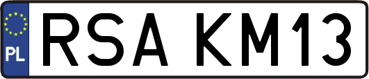 RSAKM13