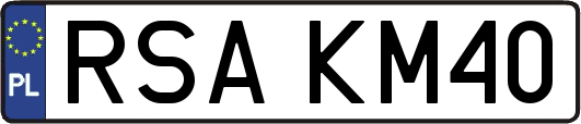 RSAKM40